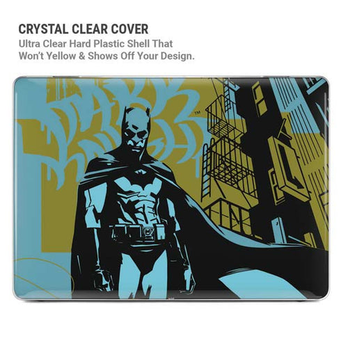 DC Comics Batman Poster Abstract MacBook Pro 14in (2021-24) Case plus Skin