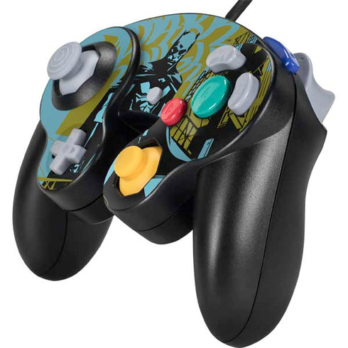 DC Comics Batman Poster Abstract Nintendo GameCube Controller Skin