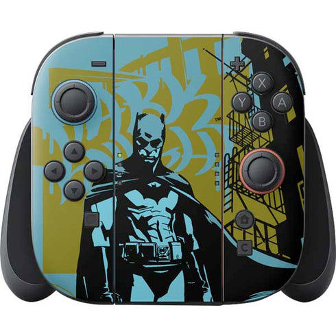 DC Comics Batman Poster Abstract Nintendo Switch 2 (2025) Joy-Con Controller Skin