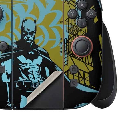 DC Comics Batman Poster Abstract Nintendo Switch 2 (2025) Joy-Con Controller Skin