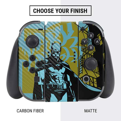 DC Comics Batman Poster Abstract Nintendo Switch Bundle Skin