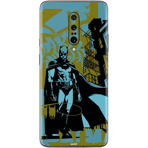 DC Comics Batman Poster Abstract OnePlus 7 Pro Skin
