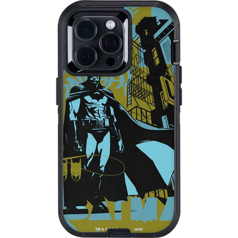 DC Comics Batman Poster Abstract Otterbox Defender iPhone Skin