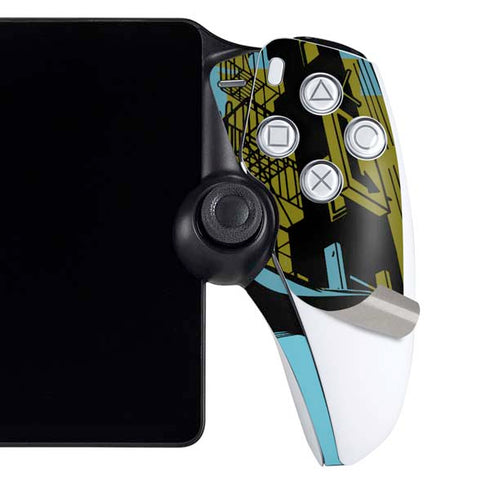 DC Comics Batman Poster Abstract PlayStation Portal Remote Player Skin