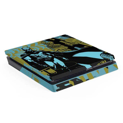 DC Comics Batman Poster Abstract PlayStation PS4 Skins