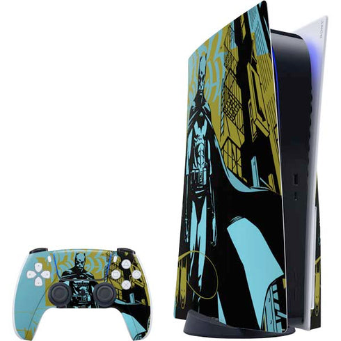 DC Comics Batman Poster Abstract PlayStation PS5 Skins