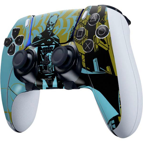 DC Comics Batman Poster Abstract PS5 DualSense Edge Pro Controller Skin