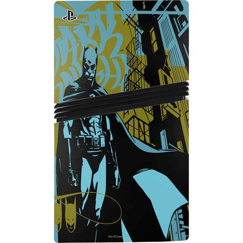 DC Comics Batman Poster Abstract PS5 Pro Bundle Skin
