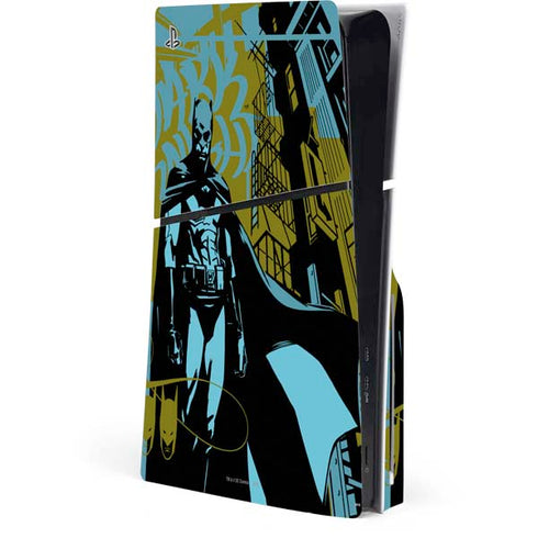 DC Comics Batman Poster Abstract PlayStation PS5 Skins