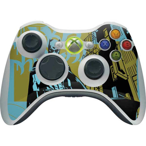 DC Comics Batman Poster Abstract Xbox 360 Wireless Controller Skin