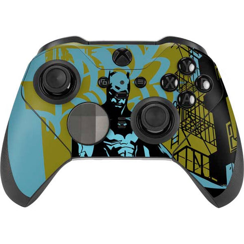 DC Comics Batman Poster Abstract Xbox Elite Wireless Controller Series 2 Skin
