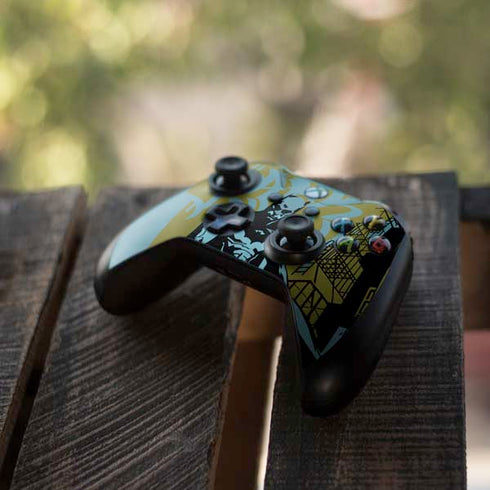 DC Comics Batman Poster Abstract Xbox One S Controller Skin