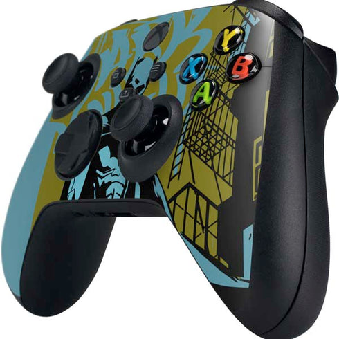 DC Comics Batman Poster Abstract Xbox Series X Controller Skin
