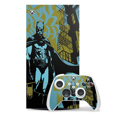 DC Comics Batman Poster Abstract Xbox Series X Skins