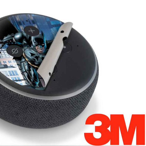 DC Comics Batman Dark Knight Comic Art Action Pose Amazon Echo Dot Skin