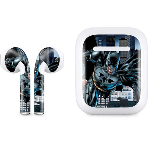 DC Comics Batman Dark Knight Comic Art Action Pose Apple AirPods Skin