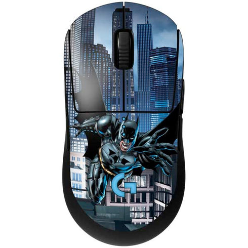 DC Comics Batman Dark Knight Comic Art Action Pose G Pro Wireless Gaming Mouse Skin