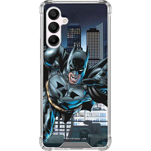 DC Comics Batman Dark Knight Comic Art Action Pose Galaxy A16 5G Clear Case