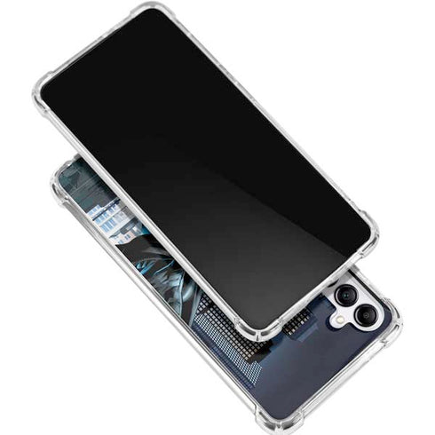 DC Comics Batman Dark Knight Comic Art Action Pose Galaxy A16 5G Clear Case