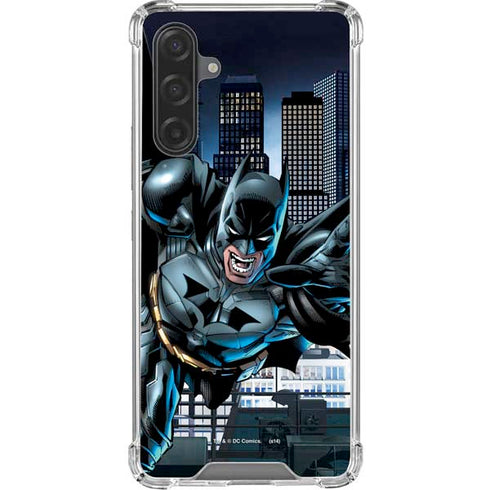 DC Comics Batman Dark Knight Comic Art Action Pose Galaxy A17 Clear Case