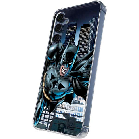 DC Comics Batman Dark Knight Comic Art Action Pose Galaxy A35 5G Clear Case