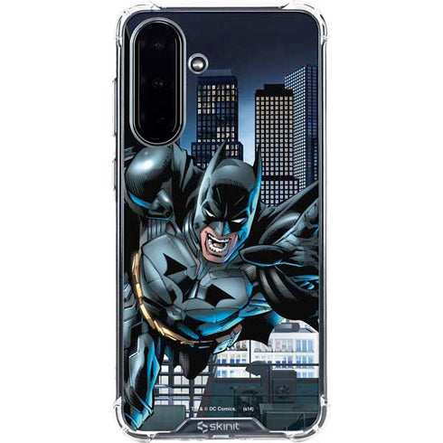 DC Comics Batman Dark Knight Comic Art Action Pose Galaxy A36 5G Clear Case
