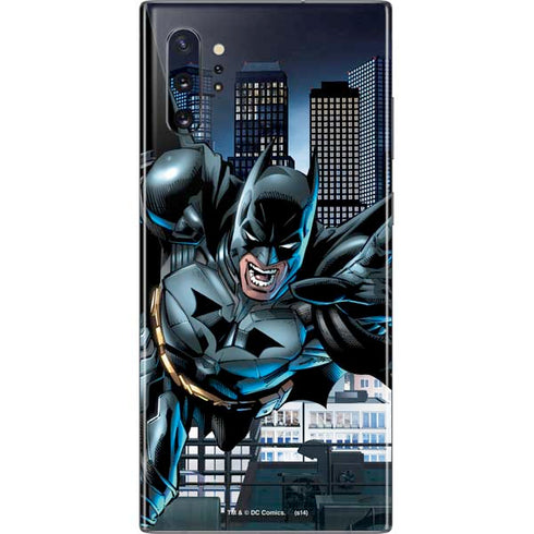 DC Comics Batman Dark Knight Comic Art Action Pose Galaxy Note 10 Plus Skin