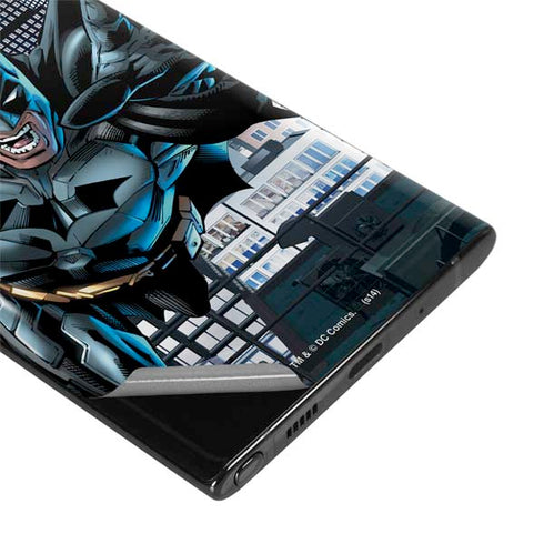 DC Comics Batman Dark Knight Comic Art Action Pose Galaxy Note 10 Plus Skin