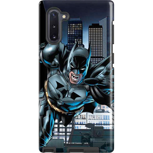 DC Comics Batman Dark Knight Comic Art Action Pose Galaxy Note 10 Pro Case