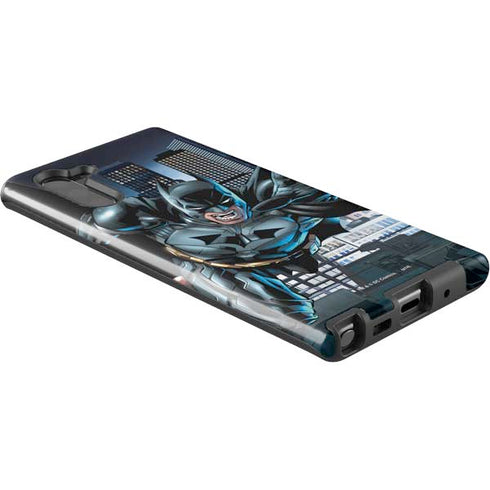 DC Comics Batman Dark Knight Comic Art Action Pose Galaxy Note 10 Pro Case