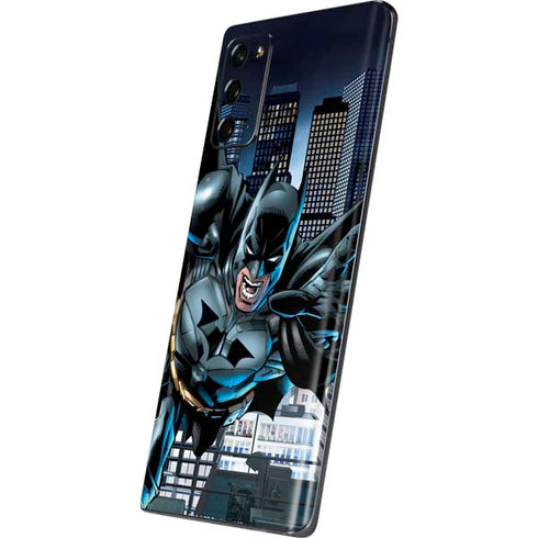 DC Comics Batman Dark Knight Comic Art Action Pose Galaxy Note20 5G Skin