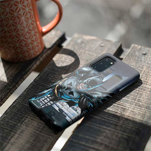 DC Comics Batman Dark Knight Comic Art Action Pose Galaxy S20 Plus Pro Case
