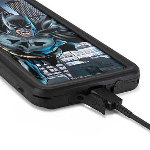 DC Comics Batman Dark Knight Comic Art Action Pose Galaxy S20 Plus Waterproof Case