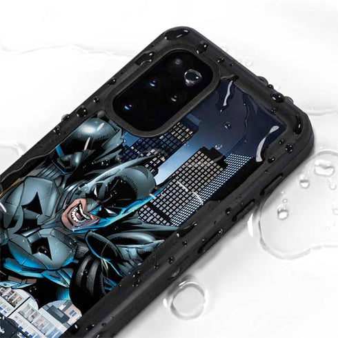 DC Comics Batman Dark Knight Comic Art Action Pose Galaxy S20 Plus Waterproof Case