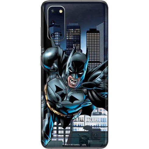 DC Comics Batman Dark Knight Comic Art Action Pose Galaxy S20 Skin