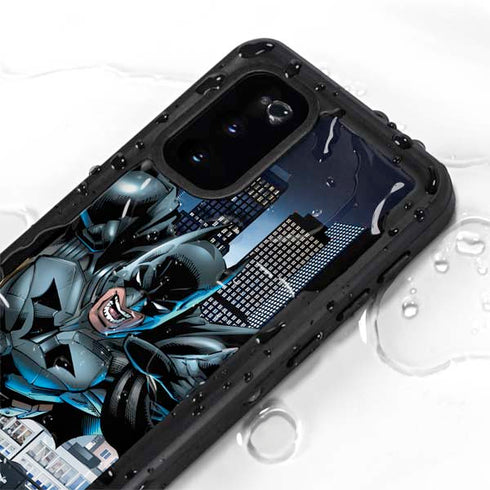 DC Comics Batman Dark Knight Comic Art Action Pose Galaxy S20 Waterproof Case