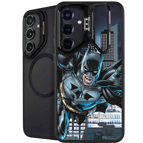 DC Comics Batman Dark Knight Comic Art Action Pose Galaxy S24 Plus Kickstand Case