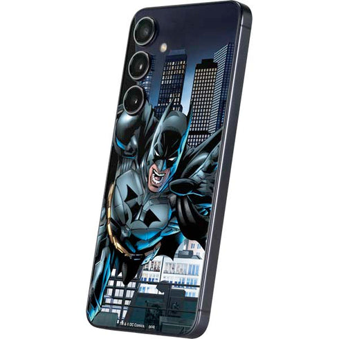 DC Comics Batman Dark Knight Comic Art Action Pose Galaxy S25 Skin