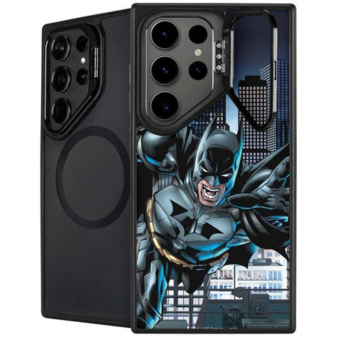 DC Comics Batman Dark Knight Comic Art Action Pose Galaxy S24 Ultra Kickstand Case