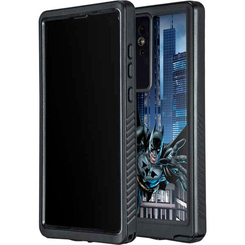 DC Comics Batman Dark Knight Comic Art Action Pose Galaxy S24 Ultra Waterproof Case