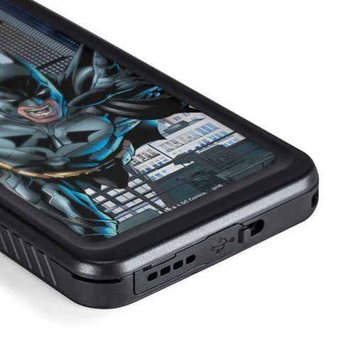 DC Comics Batman Dark Knight Comic Art Action Pose Galaxy S24 Waterproof Case