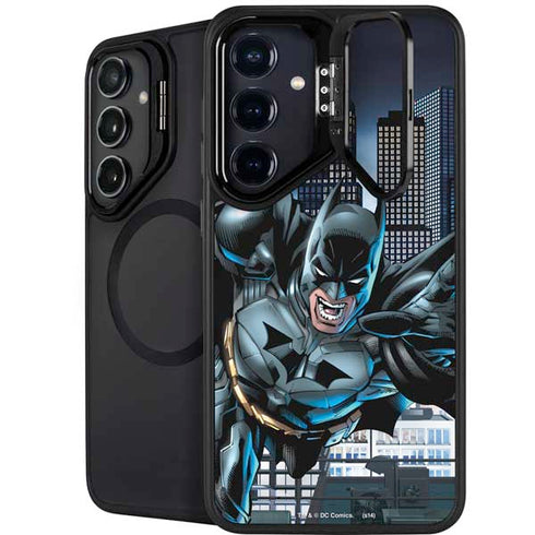 DC Comics Batman Dark Knight Comic Art Action Pose Galaxy S25 FE Kickstand Case