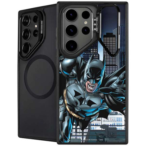 DC Comics Batman Dark Knight Comic Art Action Pose Galaxy S26 Ultra Kickstand Case