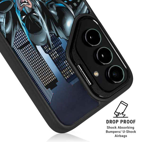 DC Comics Batman Dark Knight Comic Art Action Pose Galaxy S26 Ultra Kickstand Case