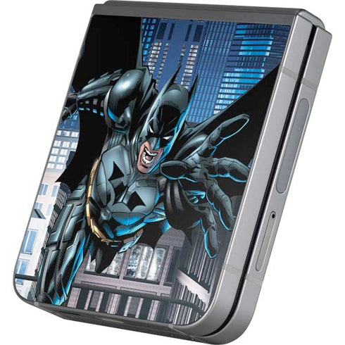 DC Comics Batman Dark Knight Comic Art Action Pose Galaxy Z Flip6 Skin