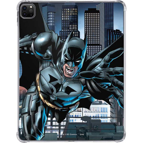 DC Comics Batman Dark Knight Comic Art Action Pose iPad Pro 11in (2024) Clear Case