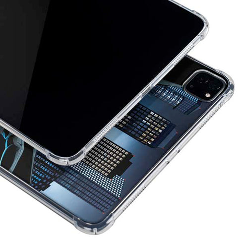 DC Comics Batman Dark Knight Comic Art Action Pose iPad Pro 11in (2024) Clear Case