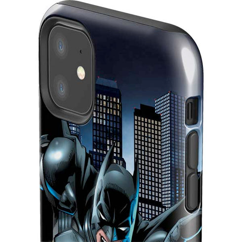 DC Comics Batman Dark Knight Comic Art Action Pose iPhone 11 Impact Case