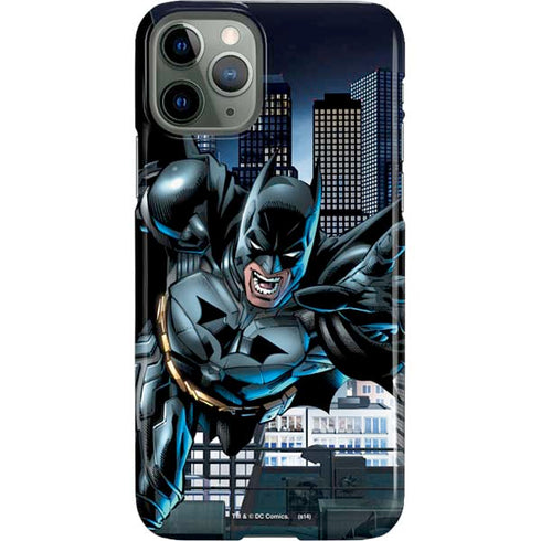 DC Comics Batman Dark Knight Comic Art Action Pose iPhone 11 Pro Lite Case