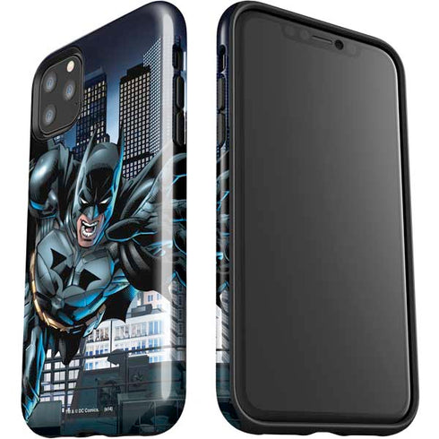 DC Comics Batman Dark Knight Comic Art Action Pose iPhone 11 Pro Max Impact Case